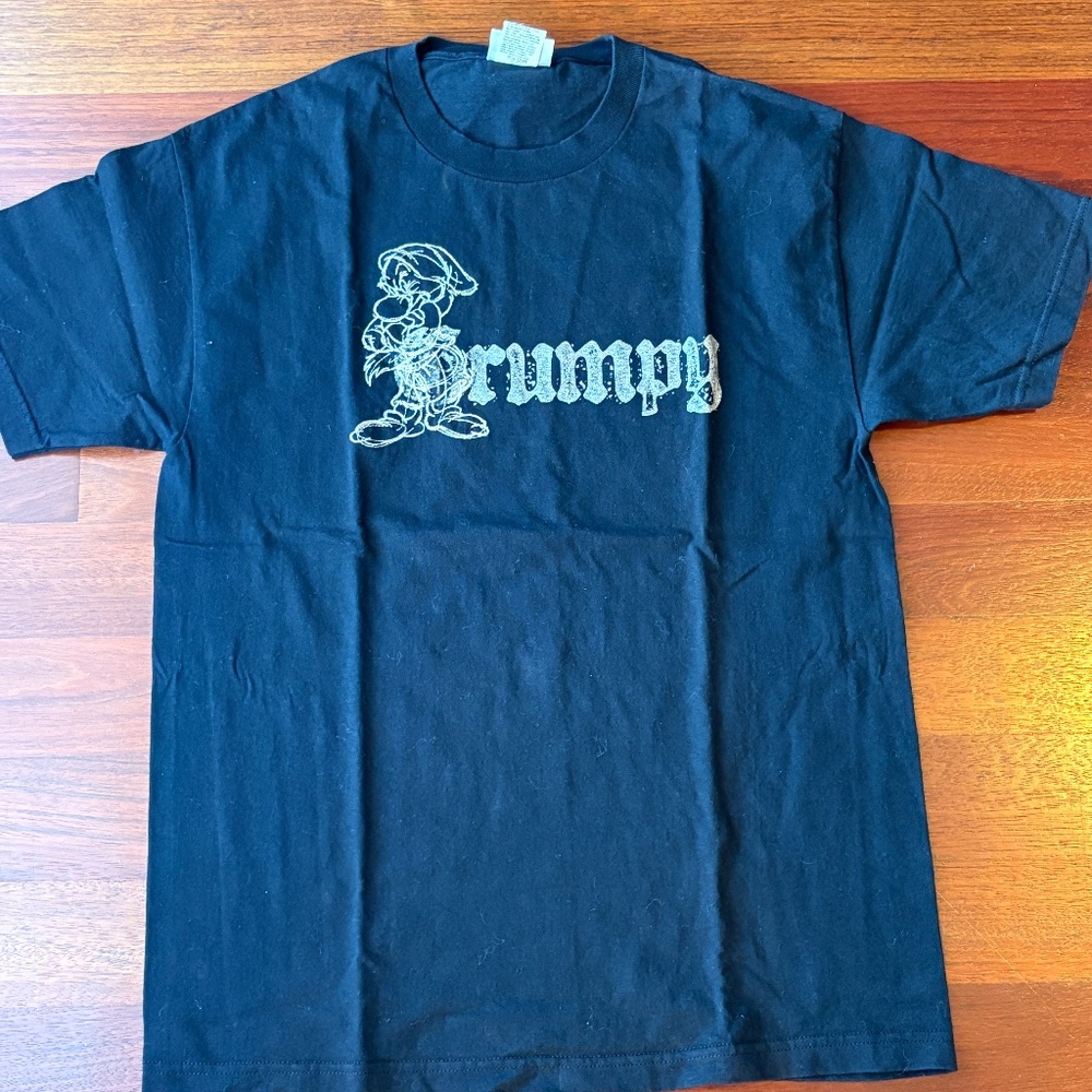 Disney Grumpy Embroidered Graphic T-Shirt - Unisex